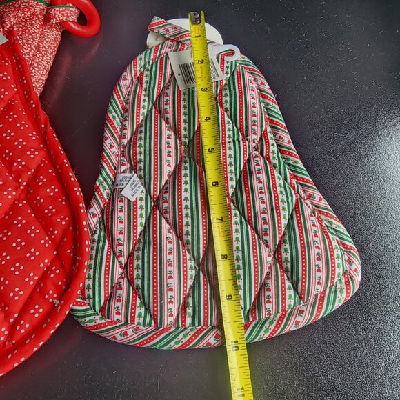 Vintage New Christmas Hot Pads Trivits Set Of 3 - Picture 7 of 11